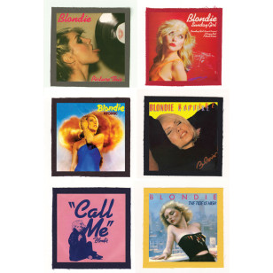 Blondie - Call Me, Rapture, Sunday Girl Cloth Patch or Magnet Set 